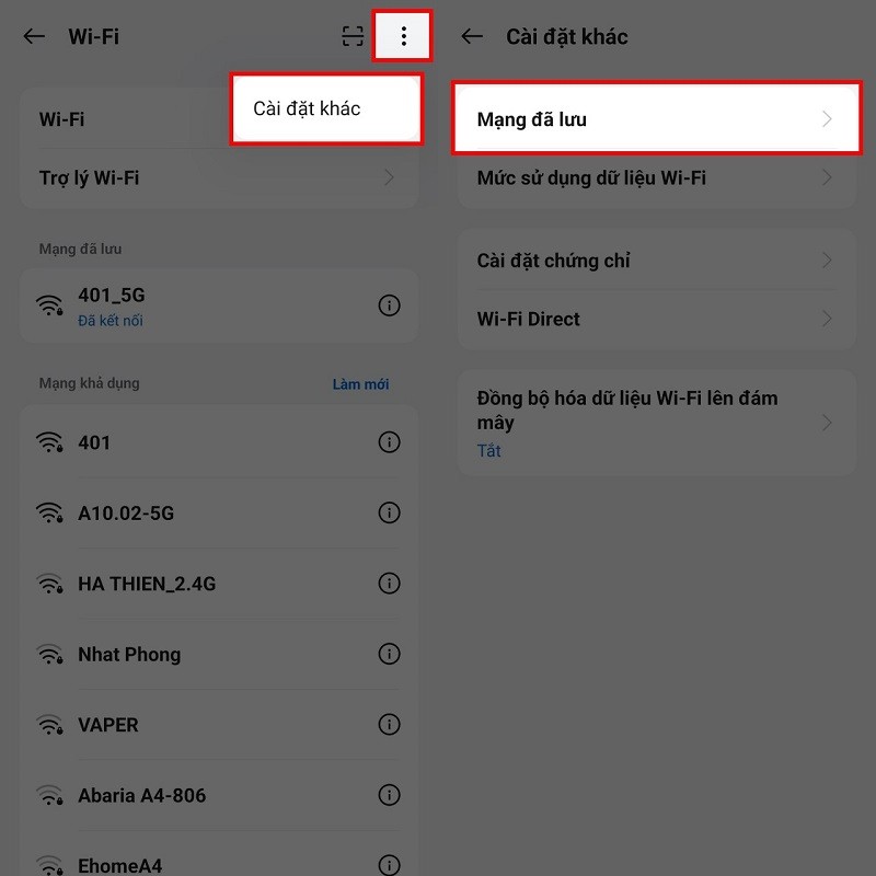 Cách xem mật khẩu WiFi trên OPPO nhanh chóng, cực chính xác
