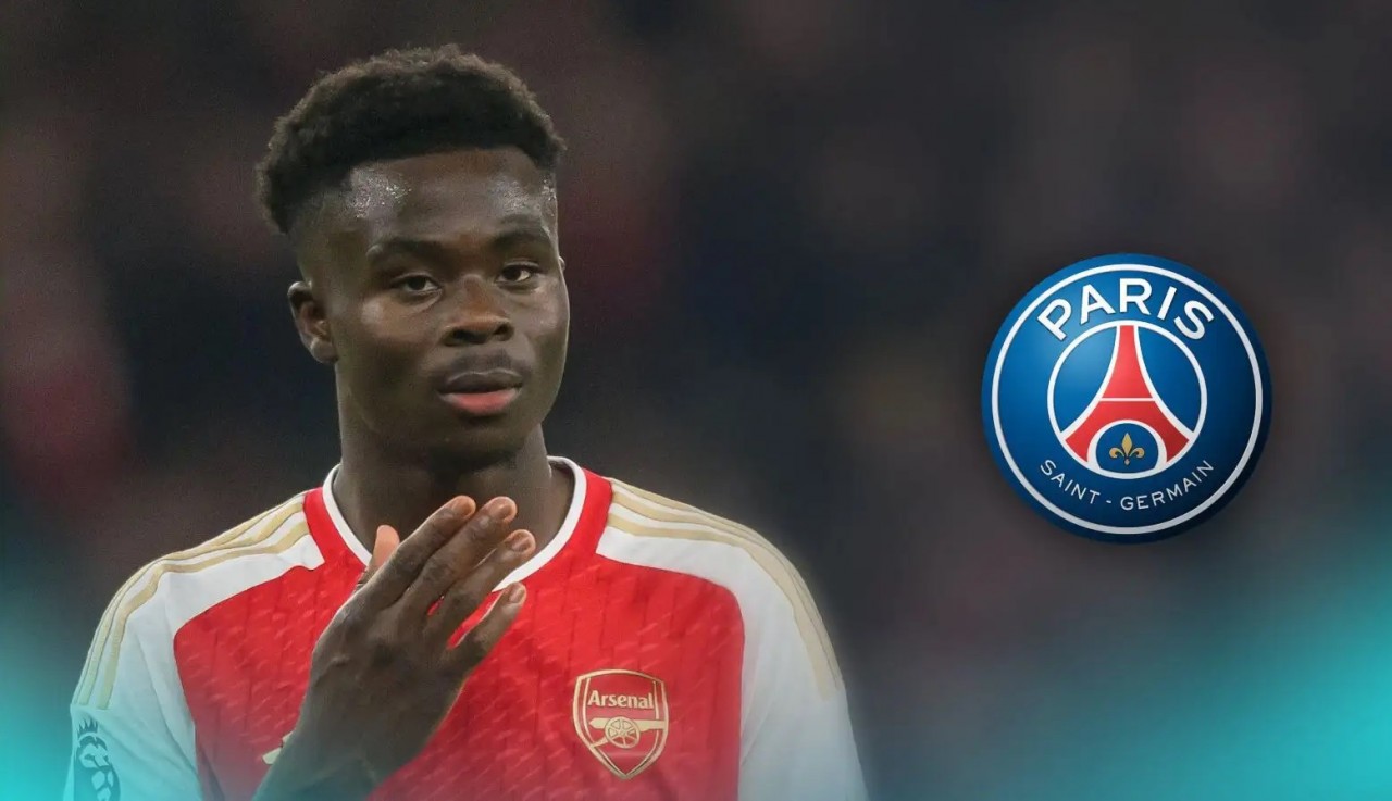 cầu thủ: PSG hy vọng có Bukayo Saka;