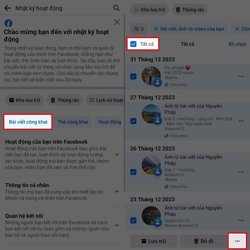 Cách ẩn tất cả bài viết trên Facebook đơn giản, nhanh chóng