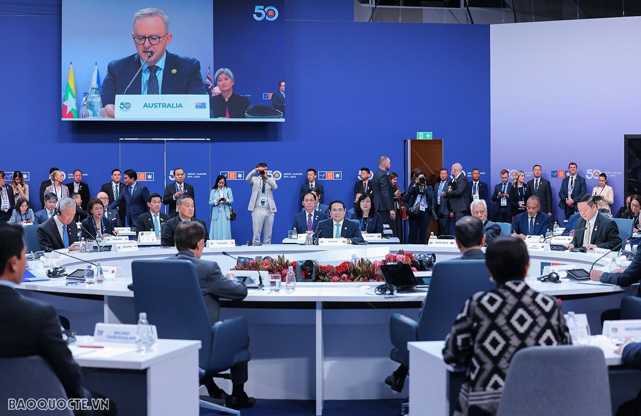 Hội nghị Cấp cao Đặc biệt kỷ niệm 50 năm quan hệ ASEAN-Australia: Hướng tới một tương lai vì hòa bình và thịnh vượng