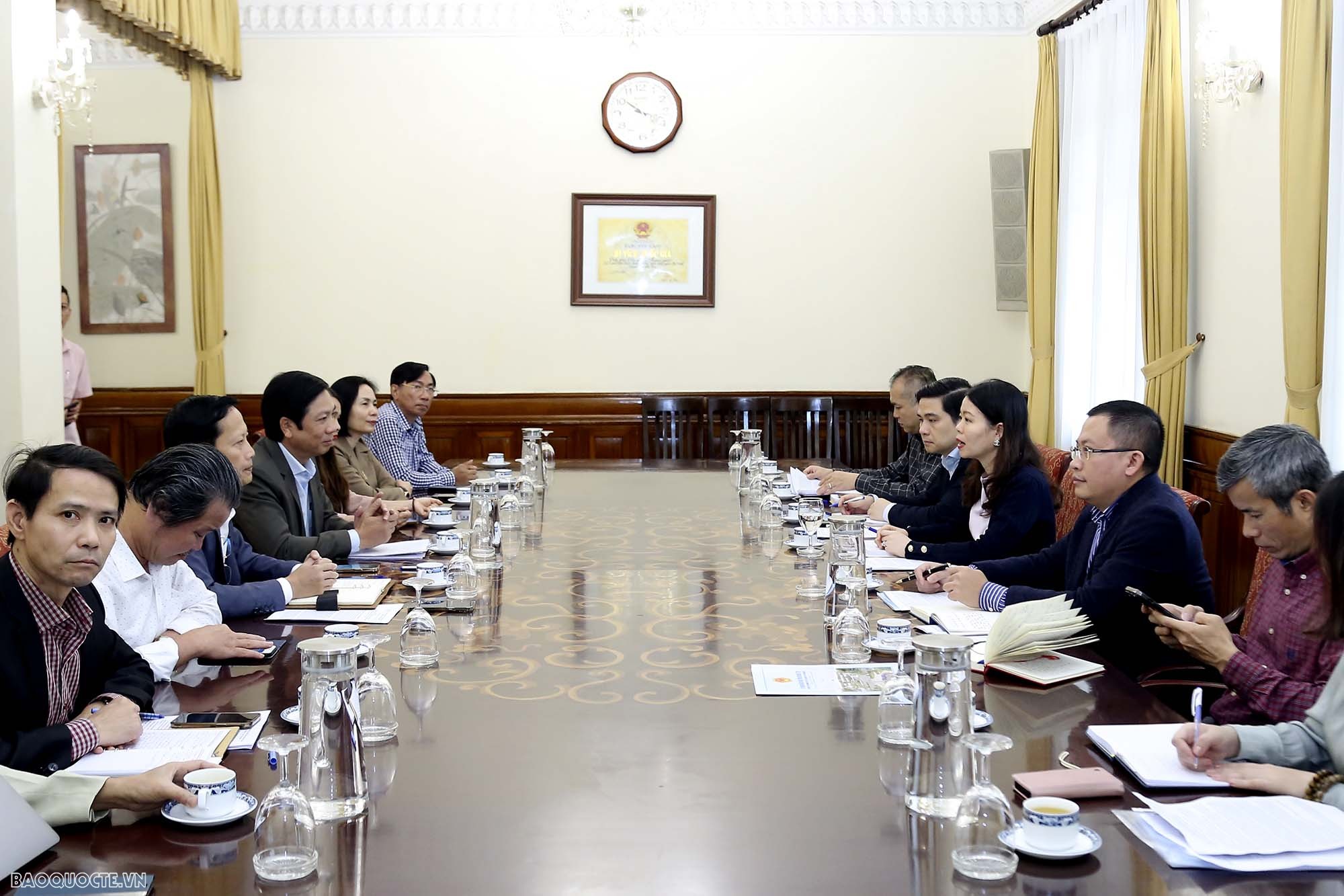 Bộ Ngoại giao sẽ đồng hành, hỗ trợ tỉnh Quảng Trị tổ chức Lễ hội vì hòa bình Bộ Ngoại giao sẽ đồng hành, hỗ trợ tỉnh Quảng Trị tổ chức Lễ hội vì hòa bình