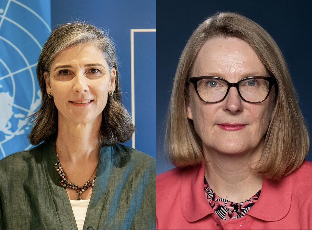 Trưởng Đại diện Thường trú UNDP tại Việt Nam Ramla Khalidi (trái) và Tổng Lãnh sự Úc tại thành phố Hồ Chí Minh Sarah Hooper. (Nguồn: UNDP) Trưởng Đại diện Thường trú UNDP tại Việt Nam Ramla Khalidi (trái) và Tổng Lãnh sự Úc tại thành phố Hồ Chí Minh Sarah Hooper. (Nguồn: UNDP)