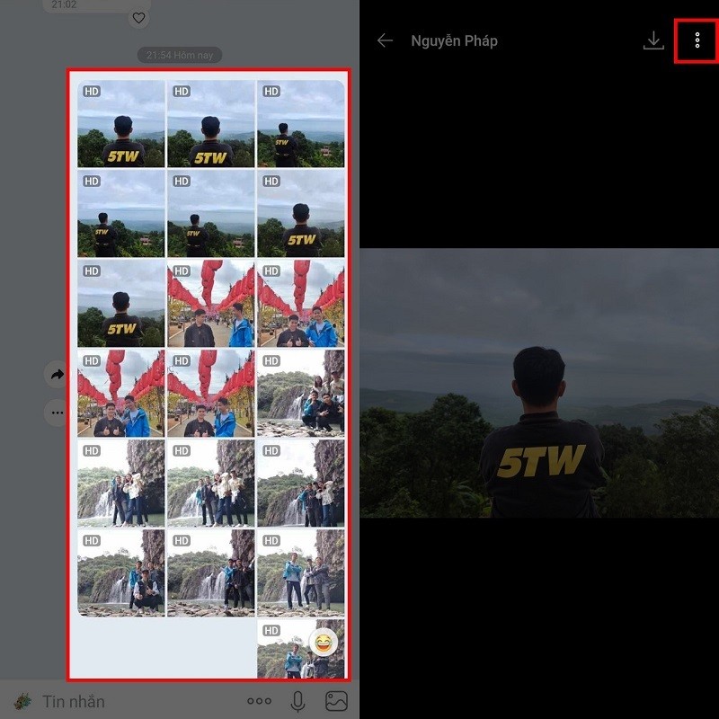 Hướng dẫn thêm chữ vào ảnh trên Zalo mà không cần phải tải ảnh về