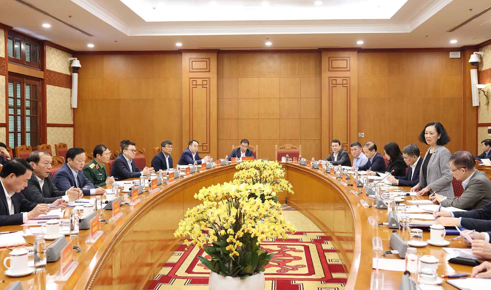 Quang cảnh cuộc họp (Nguồn: TTXVN)