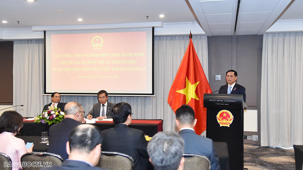 Thủ tướng Phạm Minh Chính mong muốn bà con kiều bào tại Australia luôn tự hào là người Việt Nam