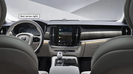 Nội thất của Volvo S90L Recharge Ulitimate