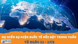 Dự kiến sự kiện quốc tế nổi bật tuần từ ngày 11/3-17/3