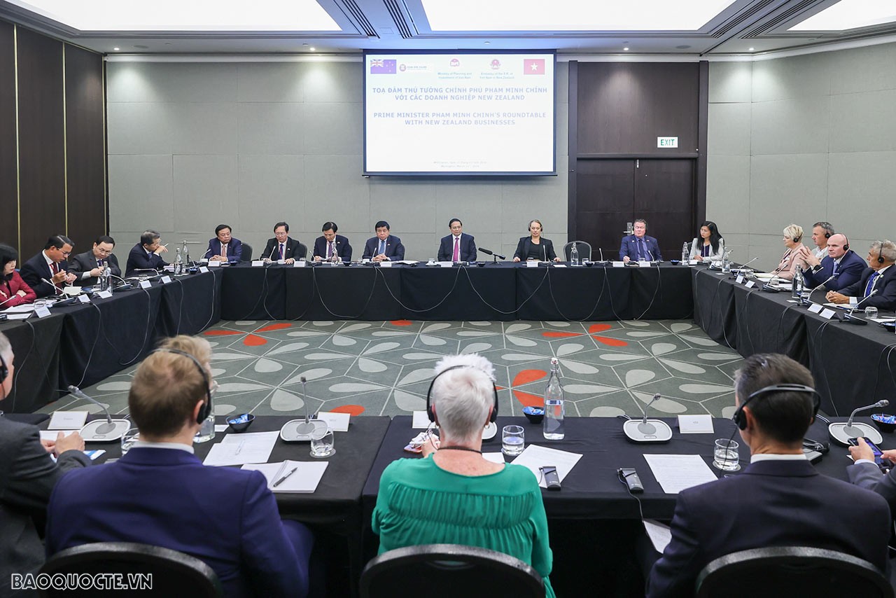 Thủ tướng đề nghị nghiên cứu mở đường bay thẳng, thúc đẩy các tập đoàn hàng đầu New Zealand đầu tư vào Việt Nam