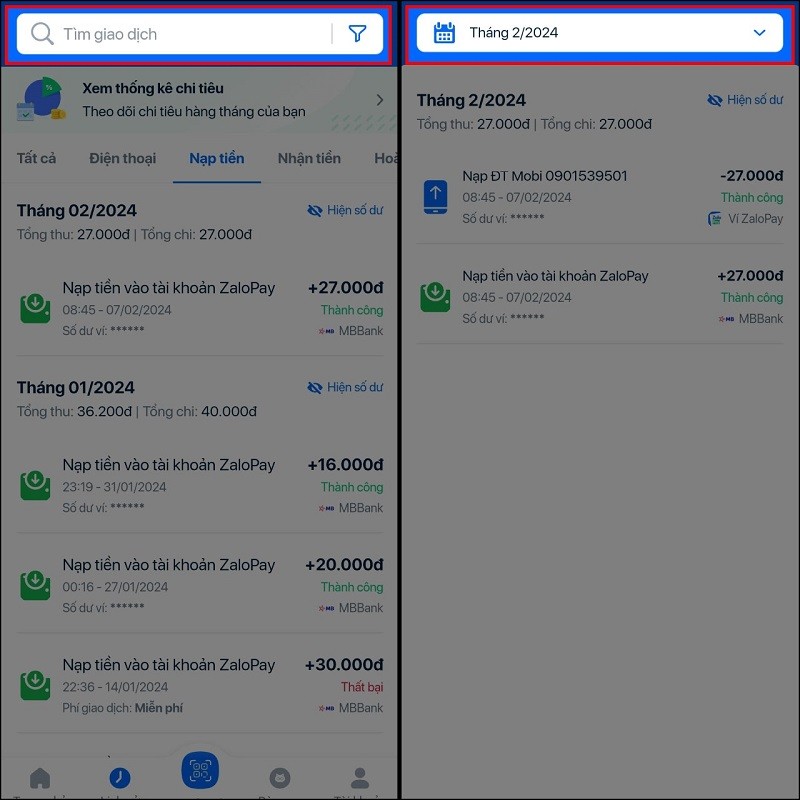 Cách xem lịch sử giao dịch ví ZaloPay siêu đơn giản