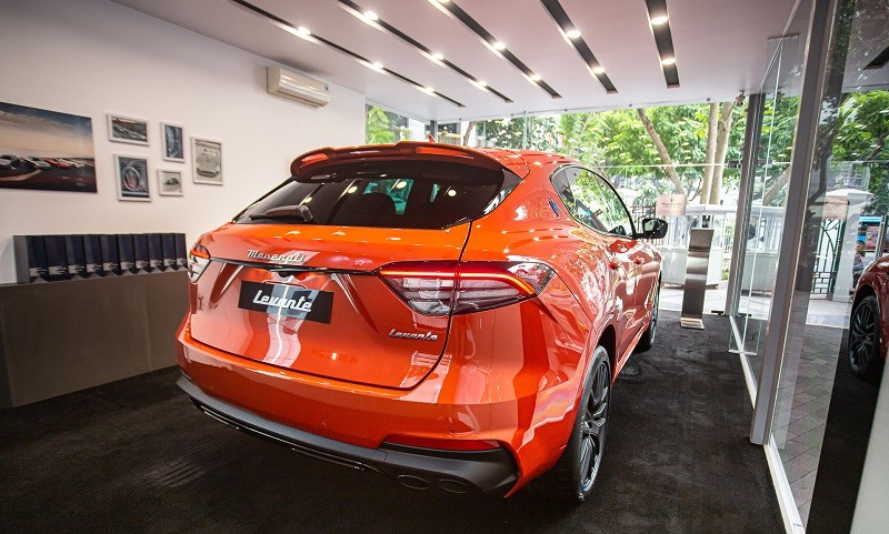 Cận cảnh siêu xe Maserati Levante F Tributo độc nhất Đông Nam Á