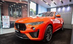 Cận cảnh siêu xe Maserati Levante F Tributo độc nhất Đông Nam Á