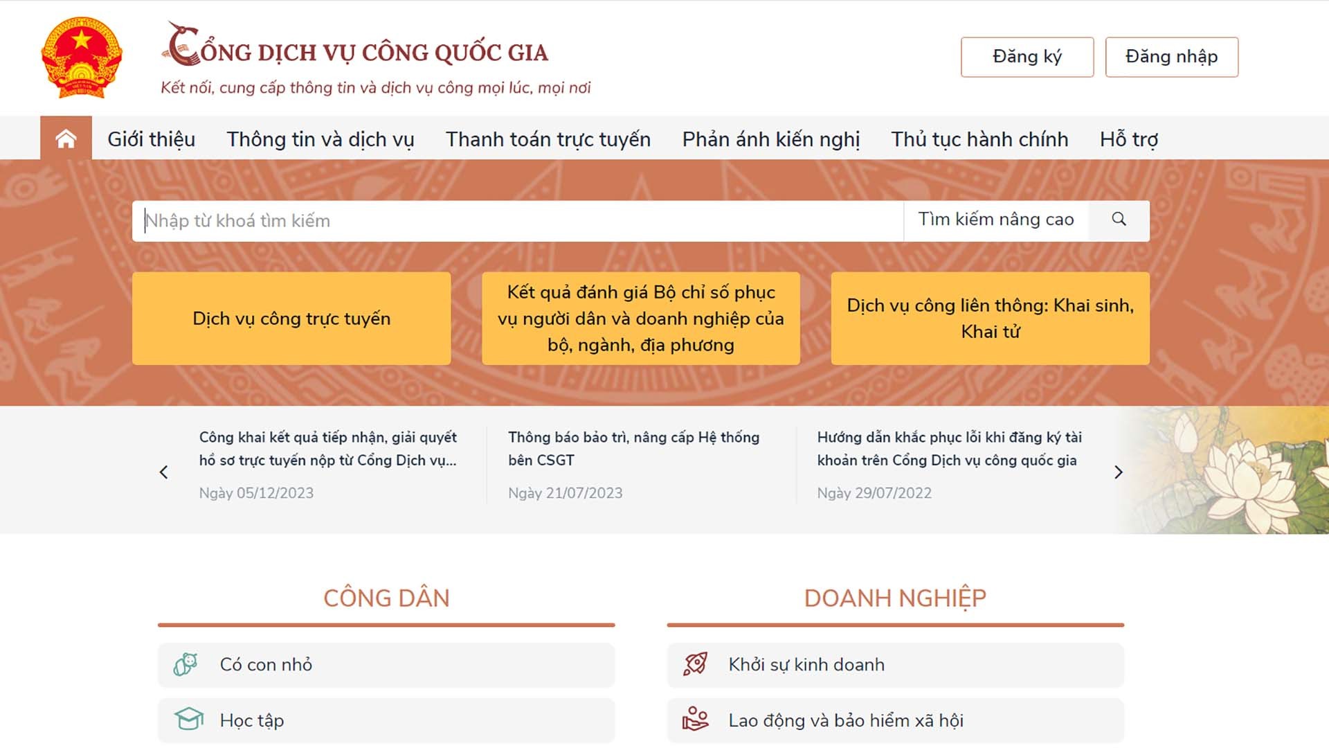 no luc hoan thanh muc tieu ve dich vu cong truc tuyen nam 2024