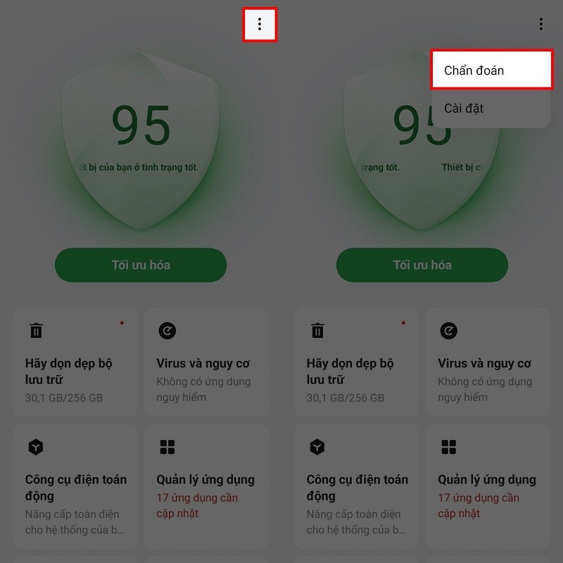 Cách kiểm tra cảm biến trên điện thoại OPPO siêu đơn giản