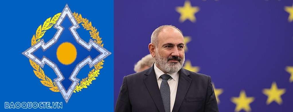 Xa dần 'vòng tay' Nga, Armenia tuyên bố muốn gần gũi với EU nhất có thể, công khai dọa 'tuyệt tình' với CSTO Xa dần 'vòng tay' Nga, Armenia tuyên bố muốn gần gũi với EU nhất có thể, công khai dọa 'tuyệt tình' với CSTO