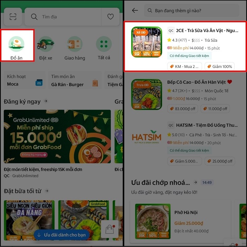 Cách đặt đơn hàng theo nhóm trên Grab cực đơn giản