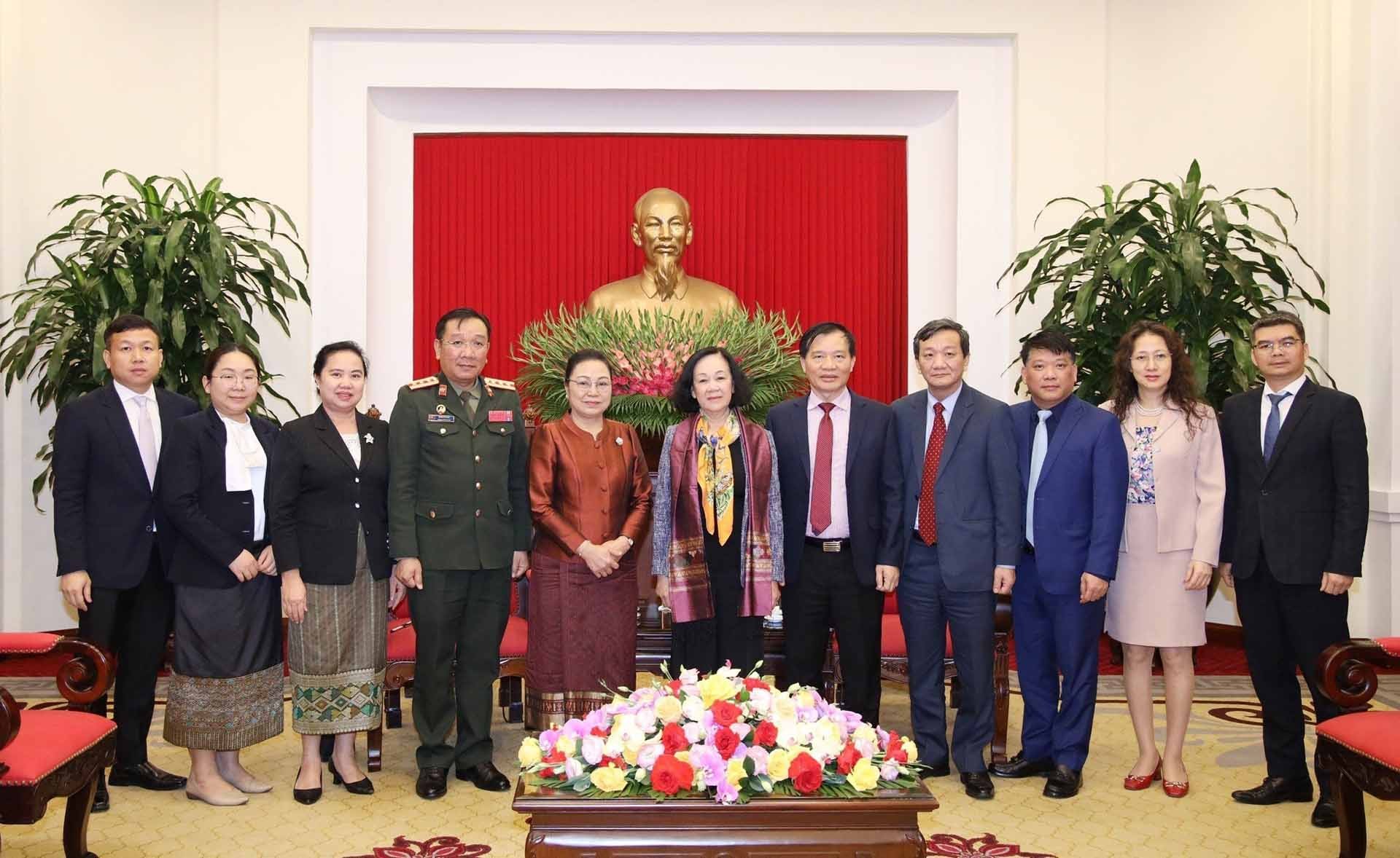 Quan hệ đoàn kết đặc biệt Việt Nam-Lào ngày càng được củng cố và phát triển sâu rộng