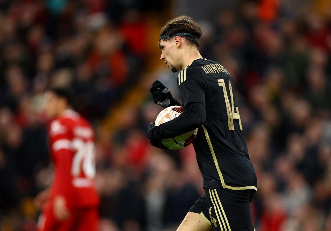 Europa League: Hình ảnh trận đấu các cầu thủ Liverpool ghi 6 bàn thắng vào lưới Sparta Prague