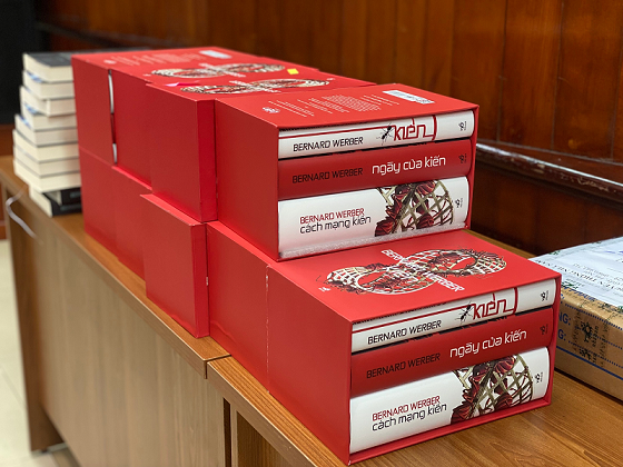 Nhà văn nổi tiếng Bernard Werber lần đầu có cuộc giao lưu với độc giả Việt Nam