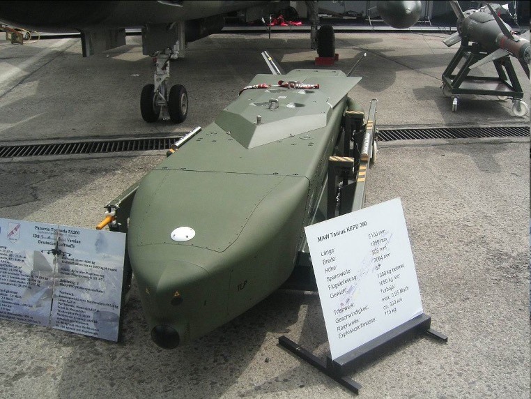 Mẫu tên lửa hành trình Taurus. (Nguồn: Sputnik)