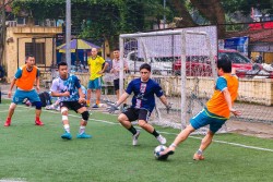 Thanh niên Ngoại giao tham gia Giải bóng đá giao hữu của Uỷ ban kiểm tra Trung ương