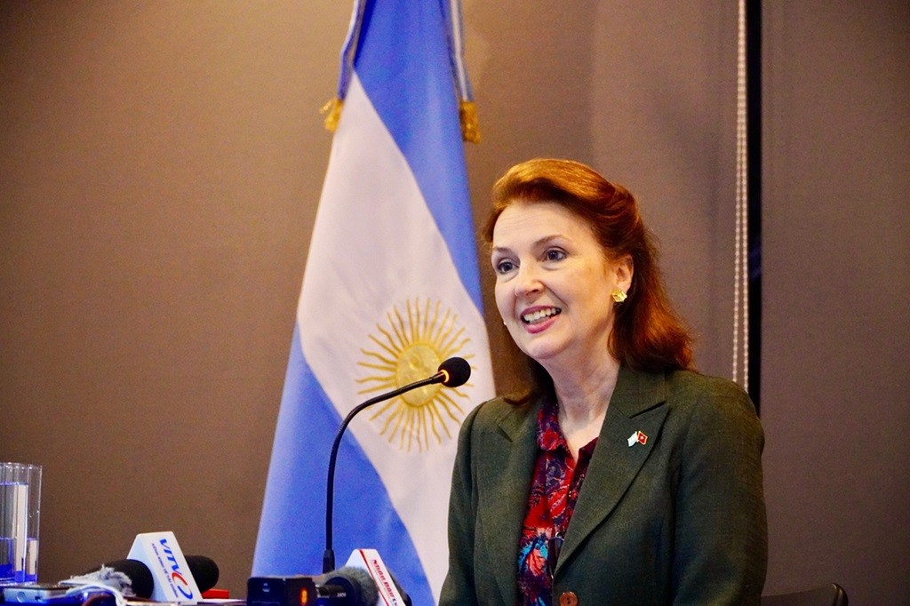 Bộ trưởng Argentina Diana Elena Mondinon: 'Việt Nam là hình mẫu phát triển của đất nước chúng tôi'
