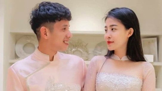 hau ve nguyen phong hong duy thu ao dai cuoi voi ban gai que gia lai