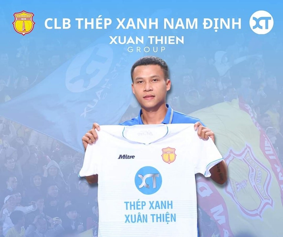 Chuyển nhượng cầu thủ V-League: CLB Nam Định không chiêu mộ tiền đạo Đình Bắc