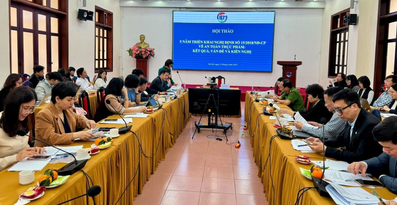 Nghị định 15 về an toàn thực phẩm là một cải cách thể chế đột phá