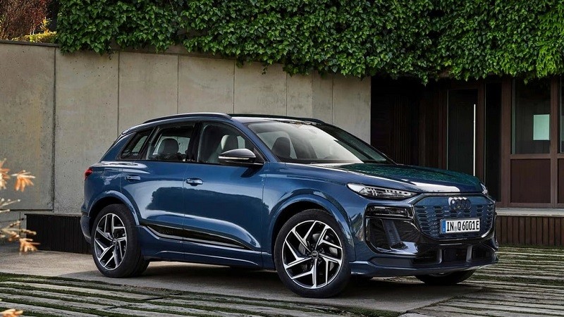 Cận cảnh bộ đôi SUV hạng sang Audi Q6 E-Tron và SQ6 E-Tron vừa ra mắt