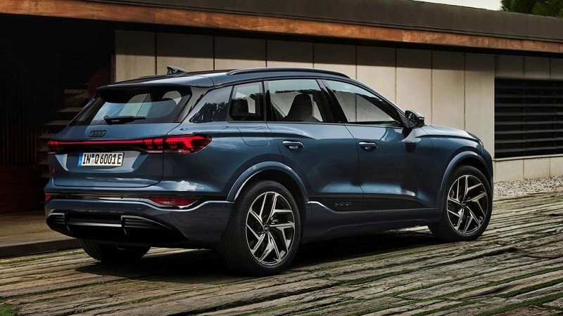 Cận cảnh bộ đôi SUV hạng sang Audi Q6 E-Tron và SQ6 E-Tron vừa ra mắt