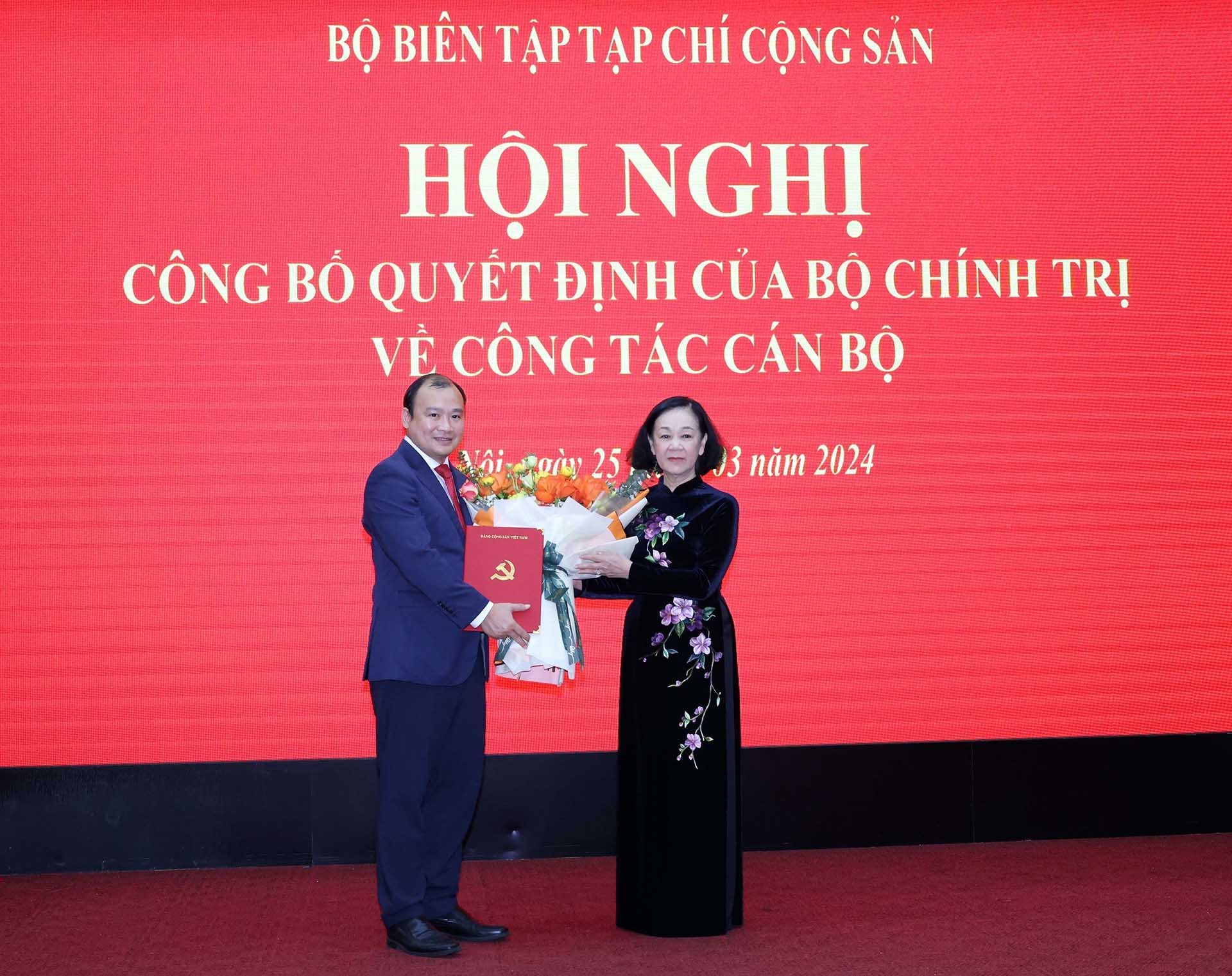 Đồng chí Lê Hải Bình giữ chức Tổng Biên tập Tạp chí Cộng sản