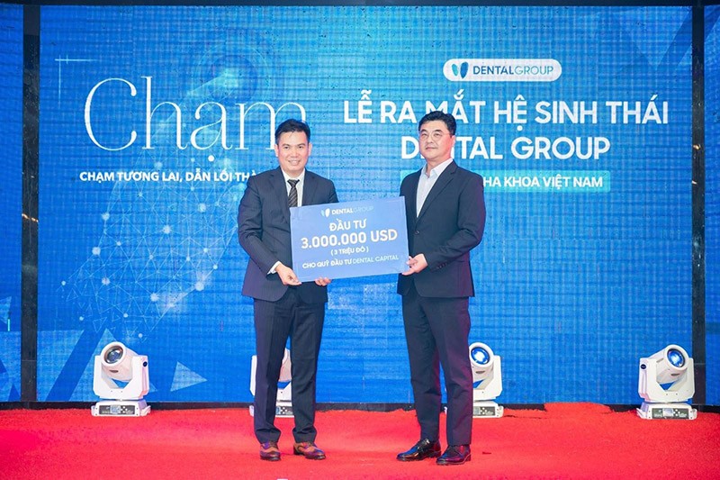 Đại diện Dental Capital tiếp nhận đầu tư từ quỹ Korean Capital.