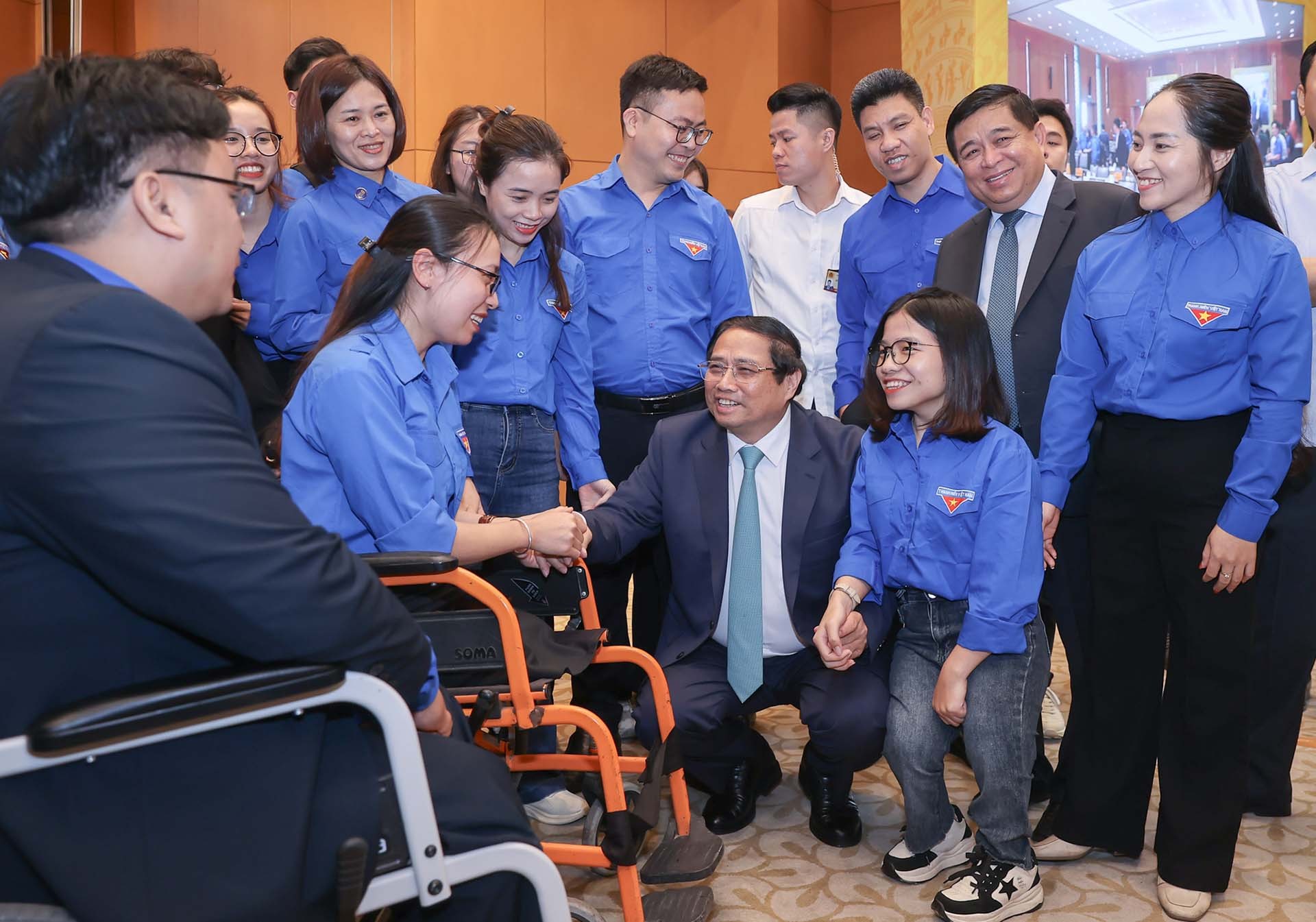Thủ tướng Phạm Minh Chính chủ trì hội nghị gặp mặt và đối thoại với thanh niên