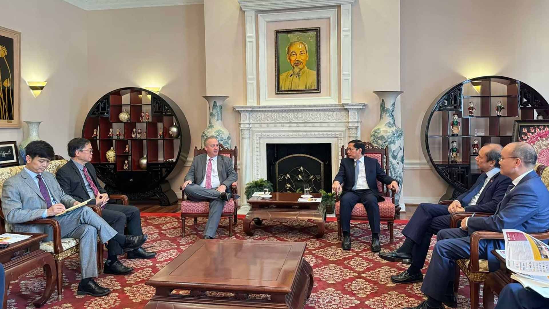 Hoạt động của Bộ trưởng Ngoại giao Bùi Thanh Sơn tại Hoa Kỳ