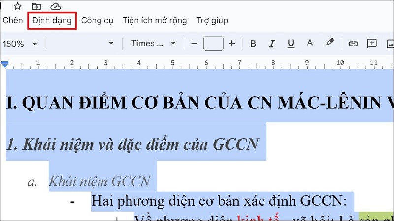 Cách xóa định dạng trong Google Docs siêu đơn giản mà bạn nên biết