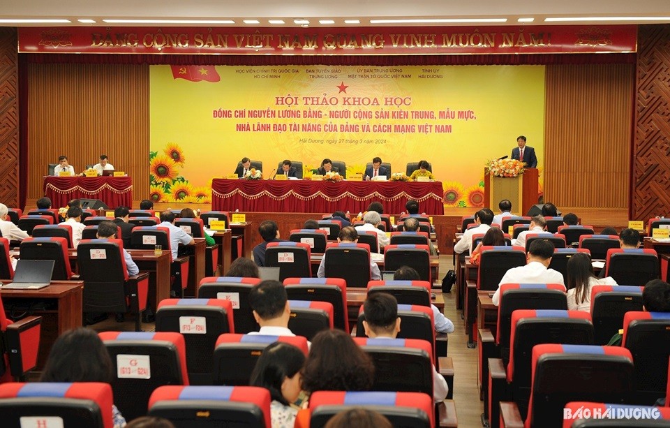 Hải Dương tri ân người cộng sản kiên trung, mẫu mực Nguyễn Lương Bằng