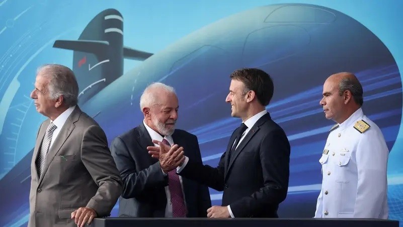 Pháp sẵn lòng hỗ trợ Brazil phát triển tàu ngầm chạy bằng năng lượng hạt nhân