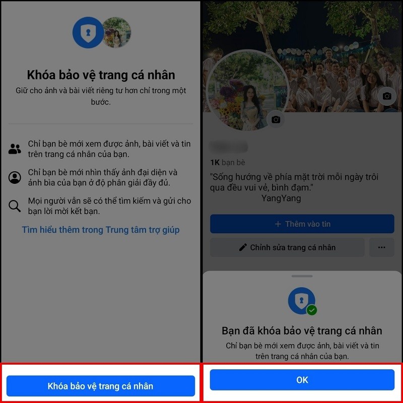 Bảo vệ quyền riêng tư trên Facebook