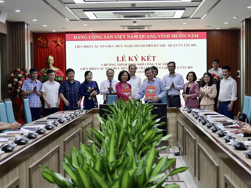 Phát triển sâu rộng công tác đối ngoại nhân dân, cánh tay nối dài giúp Thủ đô vươn tầm thế giới