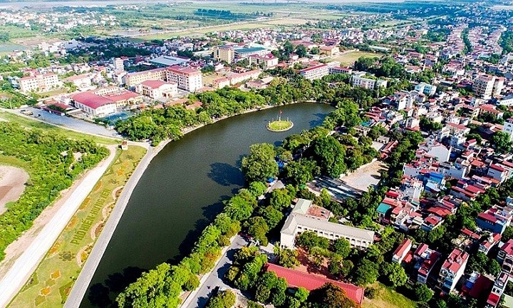 Hưng Yên sắp đấu giá hơn trăm suất đất tại các huyện. (Nguồn: Báo Hưng Yên)