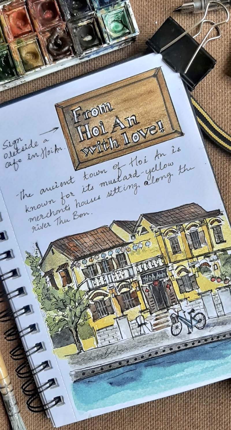 Một Việt Nam ấn tượng qua những bức ký hoạ của nhà văn nước ngoài