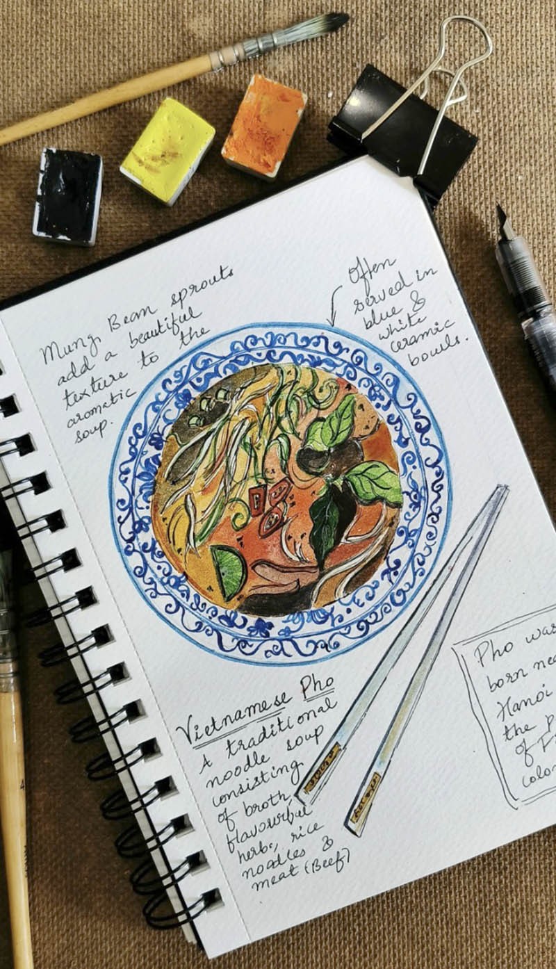 Một Việt Nam ấn tượng qua những bức ký hoạ của nhà văn nước ngoài