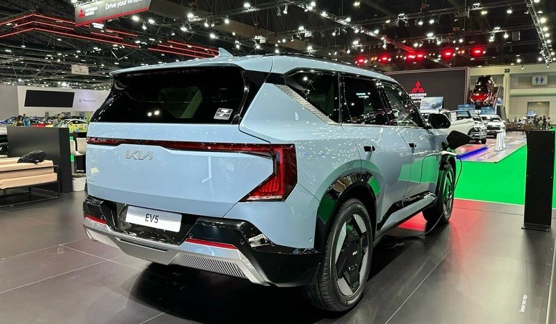 Cận cảnh xe điện Kia EV5 vừa ra mắt tại Thái Lan, giá từ 850 triệu đồng