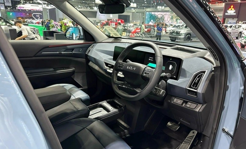 Cận cảnh xe điện Kia EV5 vừa ra mắt tại Thái Lan, giá từ 850 triệu đồng