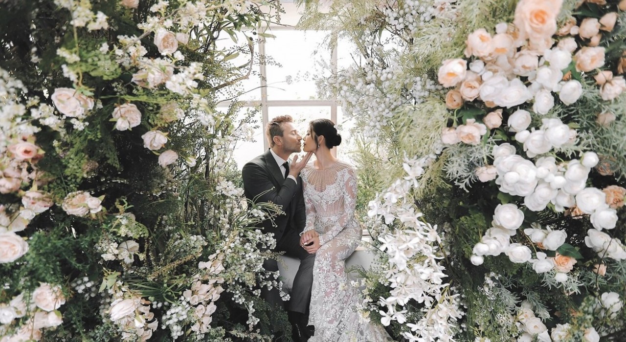 ảnh cưới siêu mẫu Minh Tú