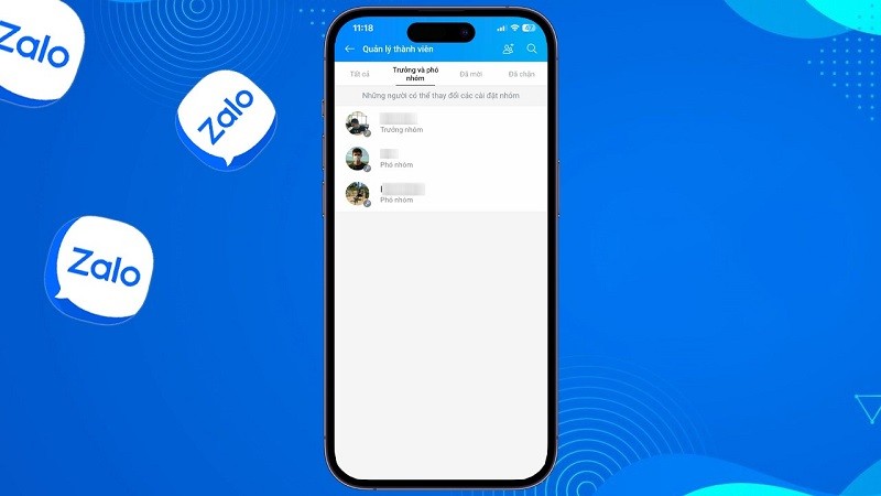 Thêm phó nhóm trên Zalo siêu đơn giản