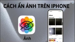 Cách ẩn và mở ảnh bị ẩn trên iPhone