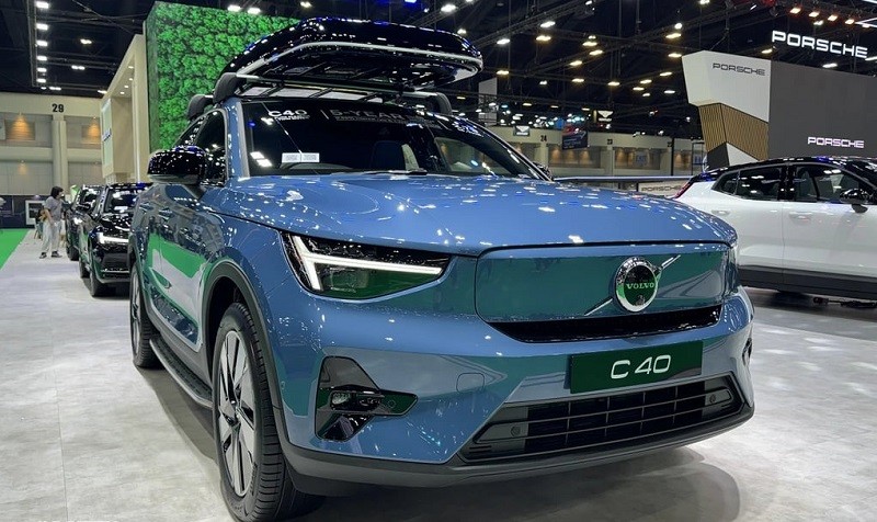 Volvo C40 Recharge được trưng bài tại Triển lãm Ô tô Quốc tế Bangkok