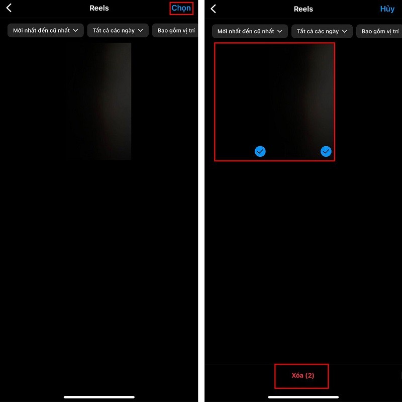 Cách xóa nhiều video Instagram Reels cùng lúc với vài bước đơn giản Cách xóa nhiều video Instagram Reels cùng lúc với vài bước đơn giản