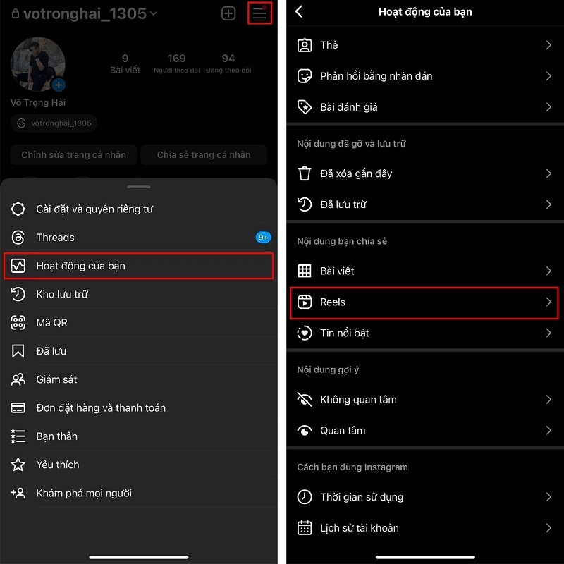 Cách xóa nhiều video Instagram Reels cùng lúc với vài bước đơn giản Cách xóa nhiều video Instagram Reels cùng lúc với vài bước đơn giản